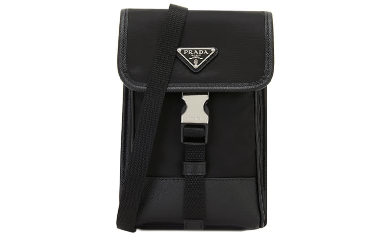 Prada Re-Nylon Crossbody Bag Black