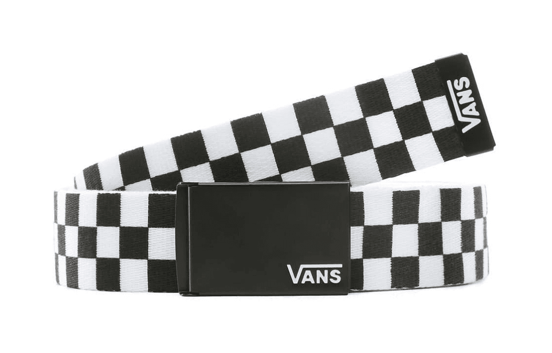 Vans Checkered Woven Belt Black