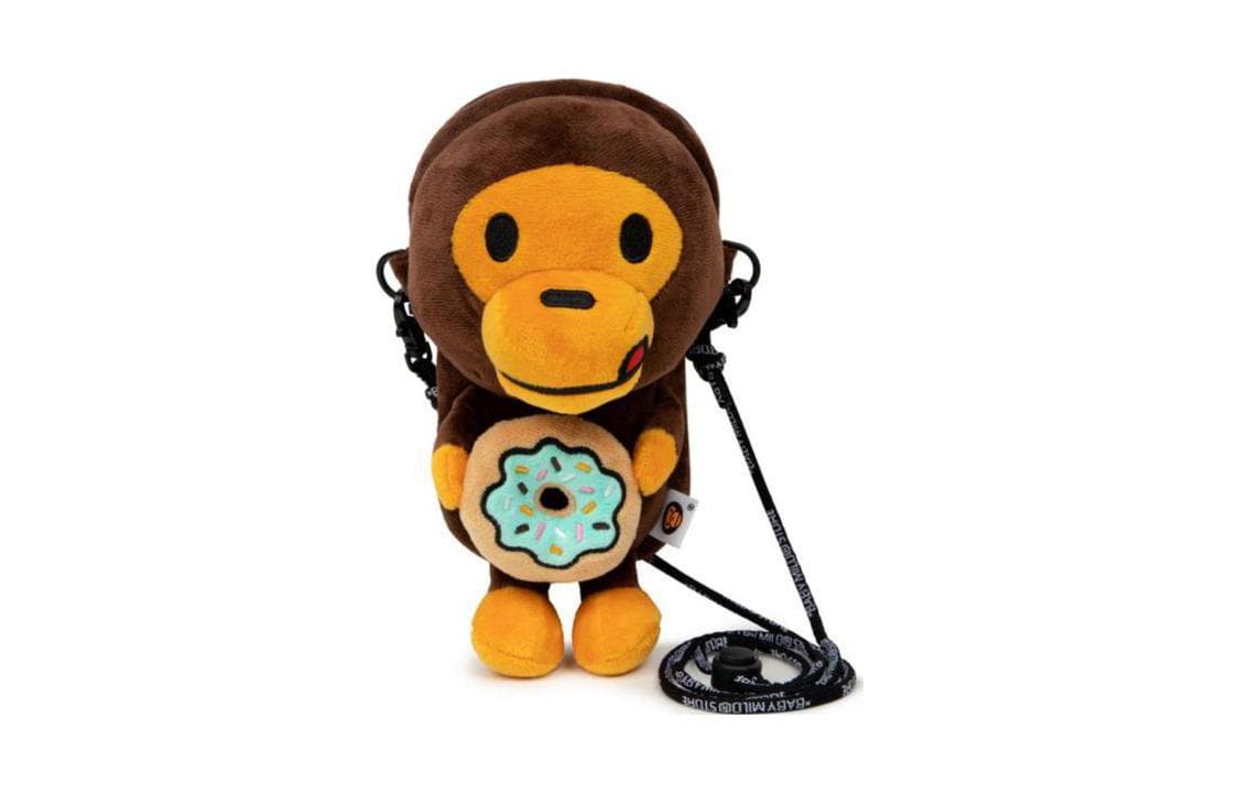 A BATHING APE Baby Milo Logo Crossbody Bag