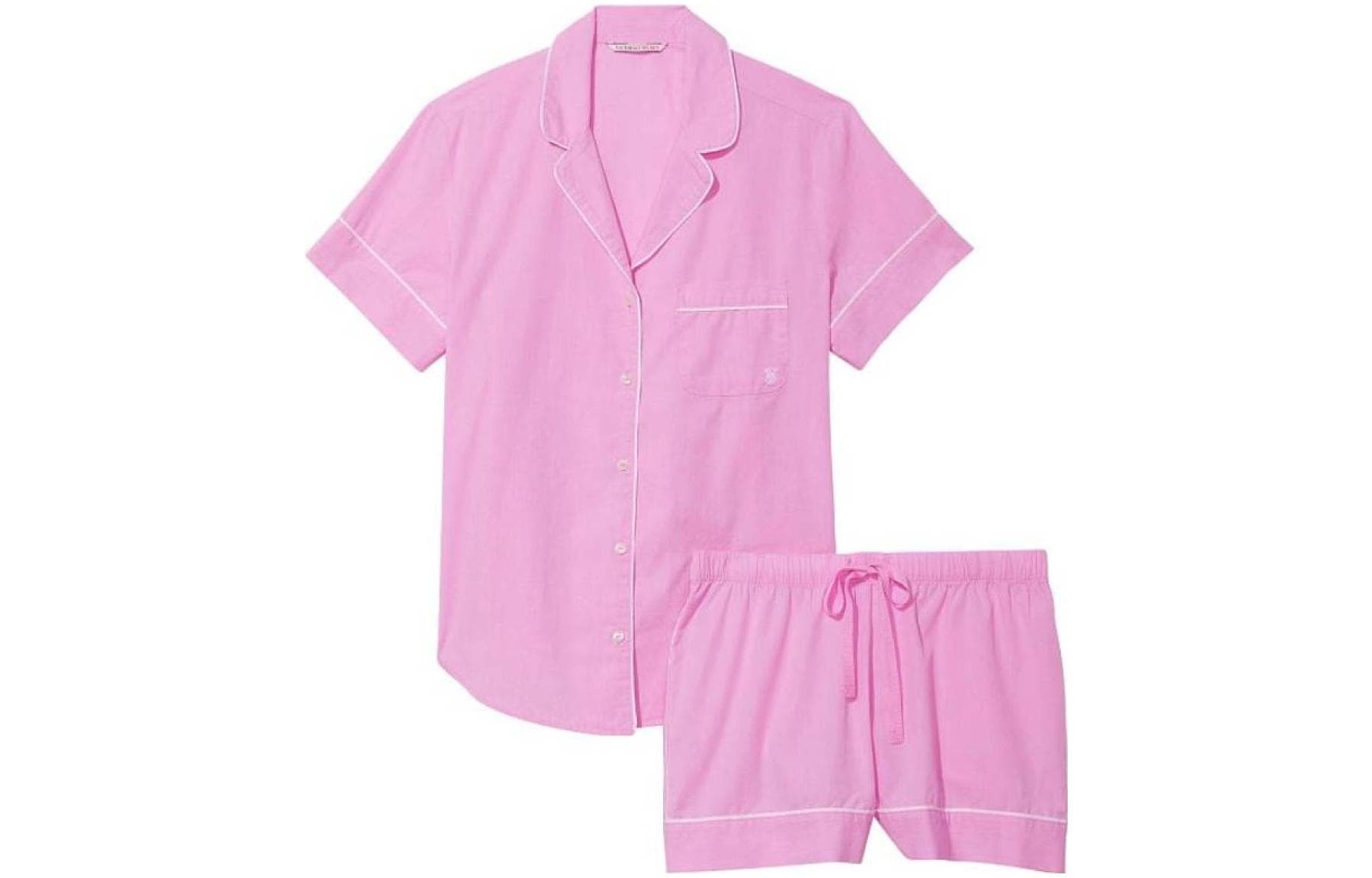 Victoria's Secret/维多利亚的秘密 Victoria's Secret Pajama Set Bright Pink