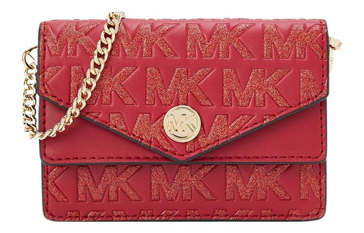 MICHAEL KORS 迈克高仕 Michael Kors Envelope Crossbody Bag Red