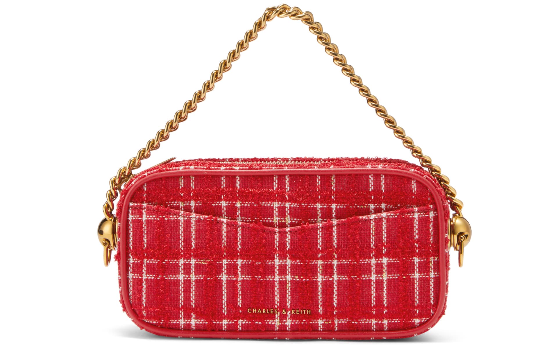 CHARLES&KEITH Zip Crossbody Bag Small
