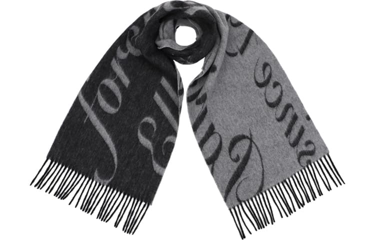 ELLE Wool Jacquard Scarf
