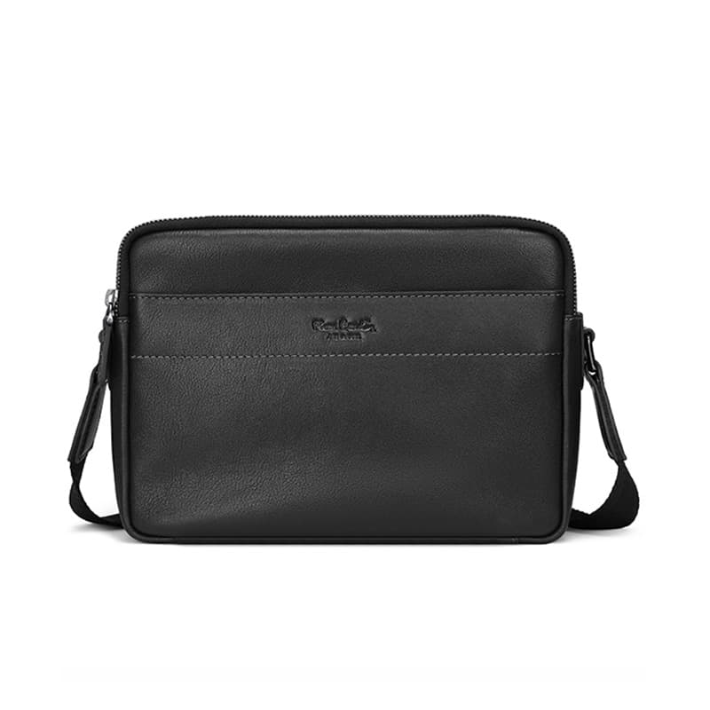 PIERRE CARDIN/皮尔卡丹 Pierre Cardin Men's Crossbody Bag Black
