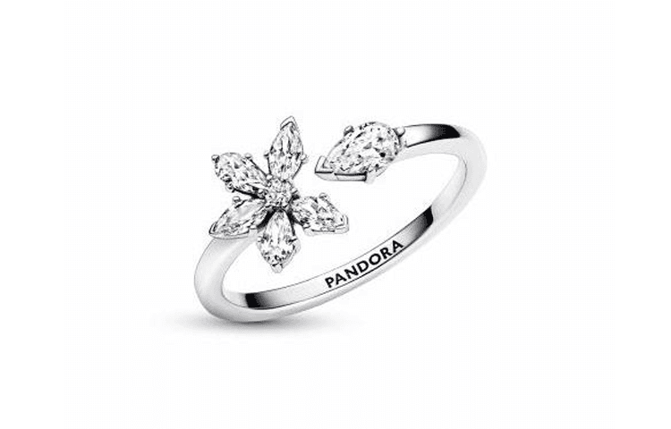 Pandora/潘多拉 Pandora True Timeless Snowflake Ring
