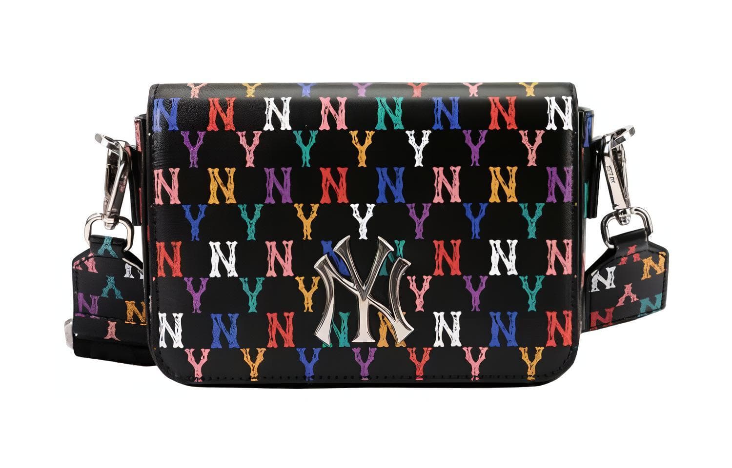 MLB Monogram NY Yankees Rainbow Graffiti Black