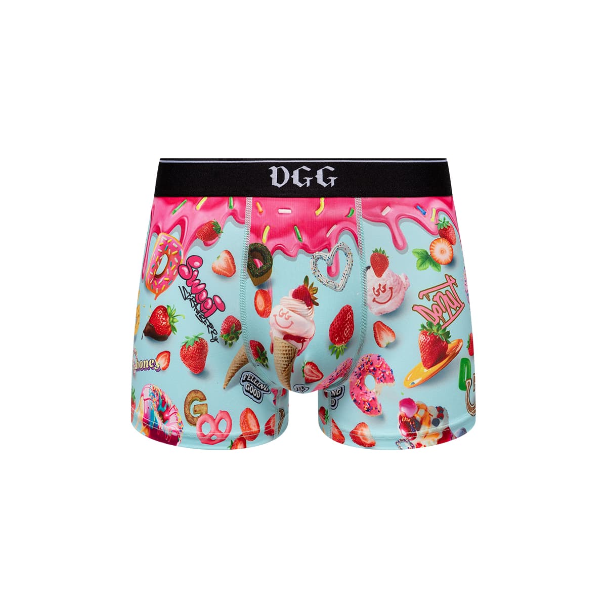 DGG Fruit Print Antibacterial Boxer Briefs