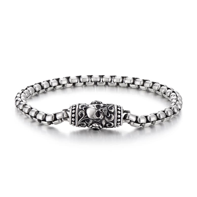 IDEAGEMER Skull Bracelet