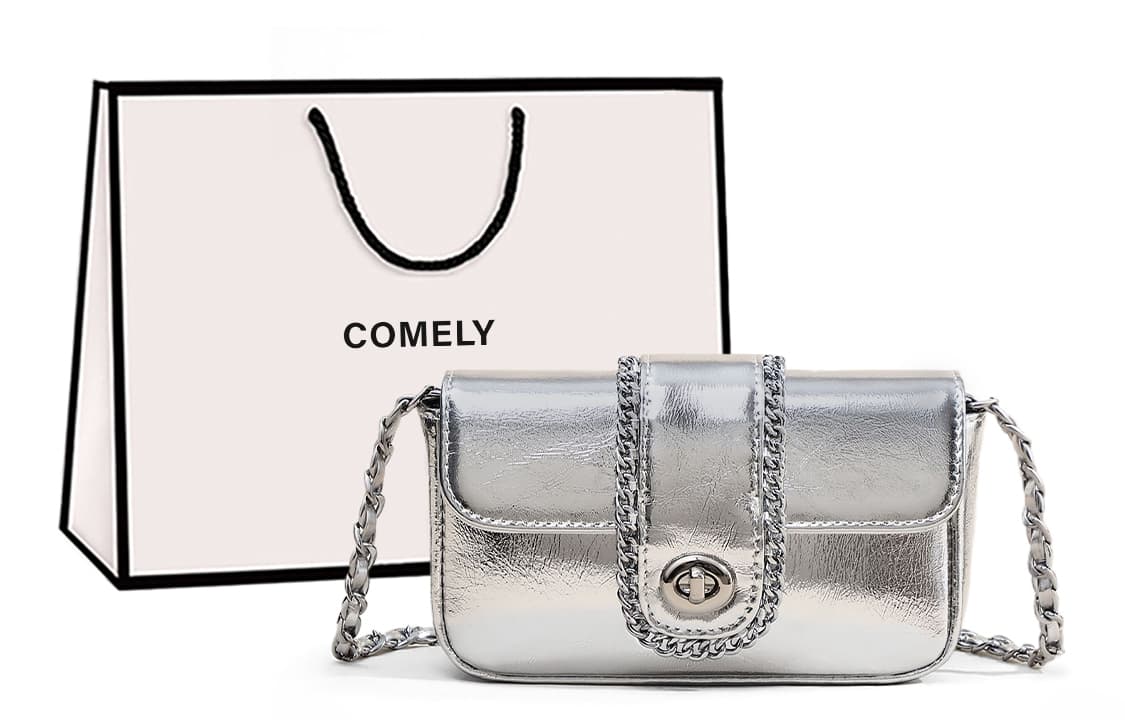 康莉/COMELY COMELY Crossbody Bag Silver