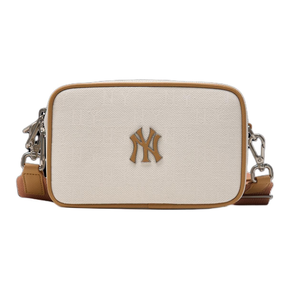 MLB Retro Monogram Crossbody Bag Cream