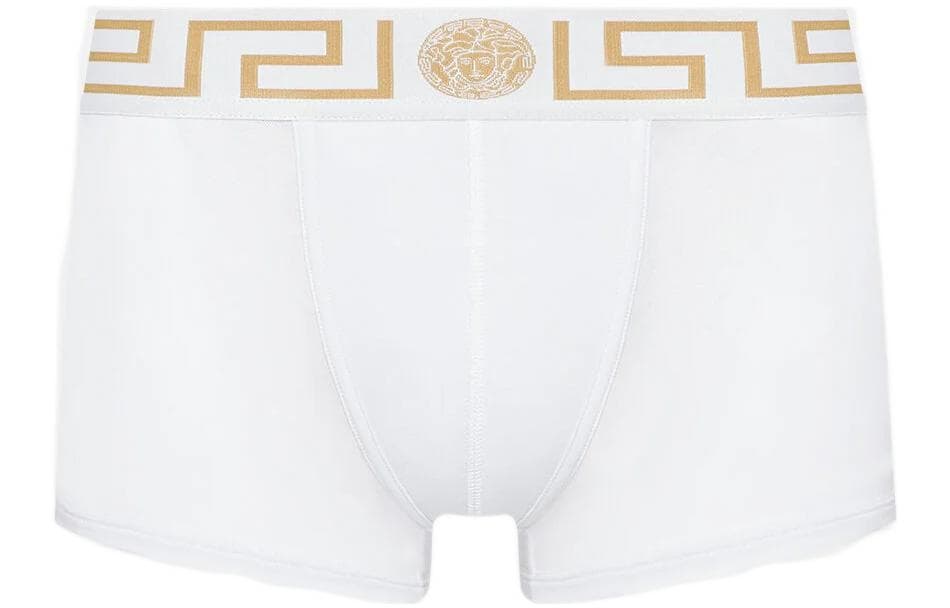 VERSACE/范思哲 Versace Medusa Logo Boxer Briefs White