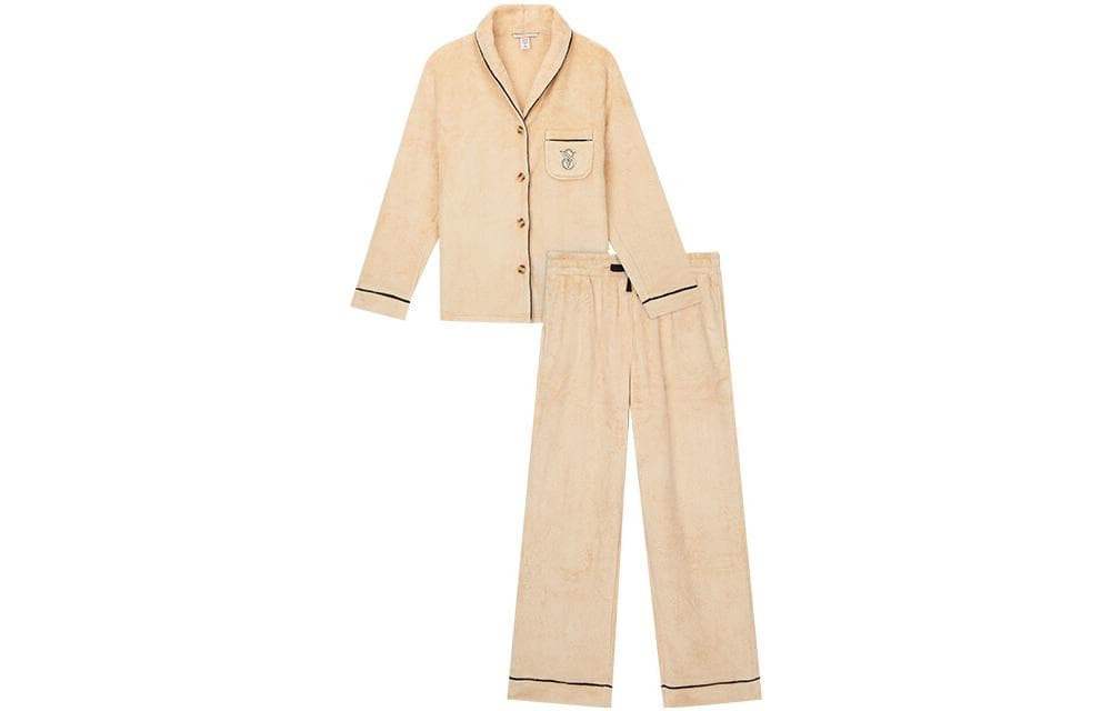 Victoria's Secret/维多利亚的秘密 Victoria's Secret Flannel Lounge Set Pink