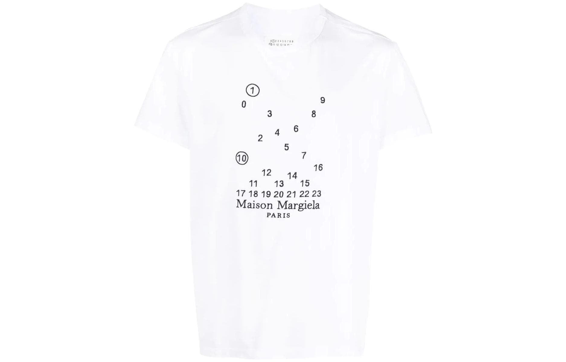 Maison Margiela/马吉拉 Maison Margiela FW22 Embroidered T-Shirt