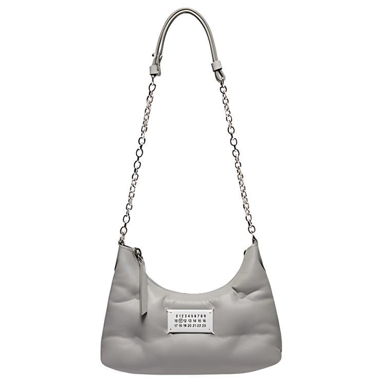 Maison Margiela/马吉拉 Maison Margiela Quilted Napa Leather Mini Bag Beige