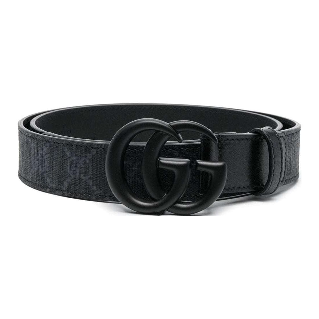 GUCCI/古驰 Gucci Leather Belt Black