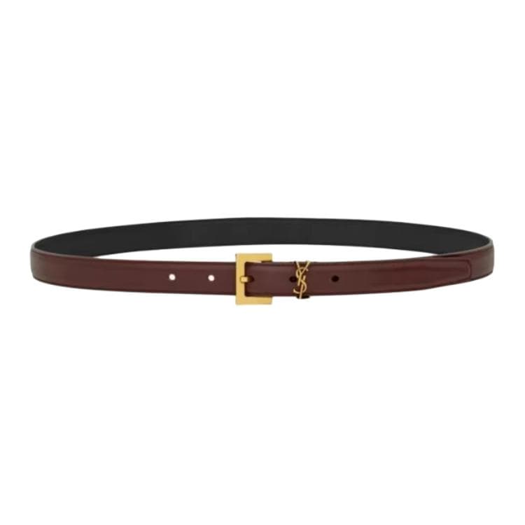 SAINT LAURENT/圣罗兰 Saint Laurent Logo Belt