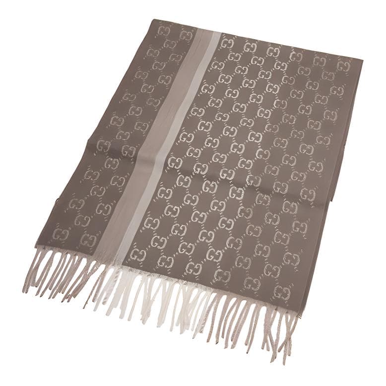 GUCCI/古驰 Gucci Logo Wool Scarf