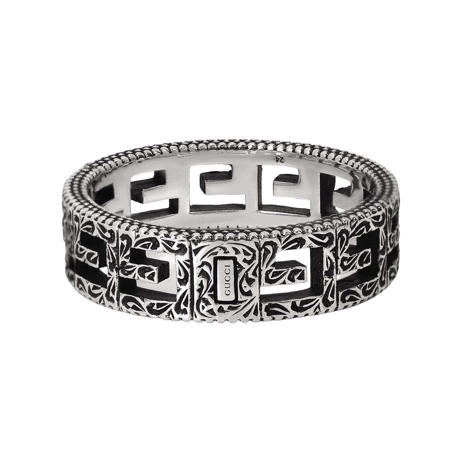 GUCCI/古驰 Gucci Silver Ring