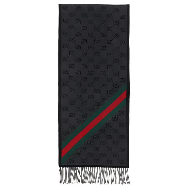 GUCCI/古驰 Gucci GG Wool Scarf