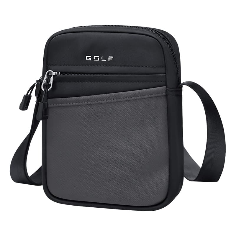GOLF/高尔夫 GOLF Crossbody Bag Black/Grey