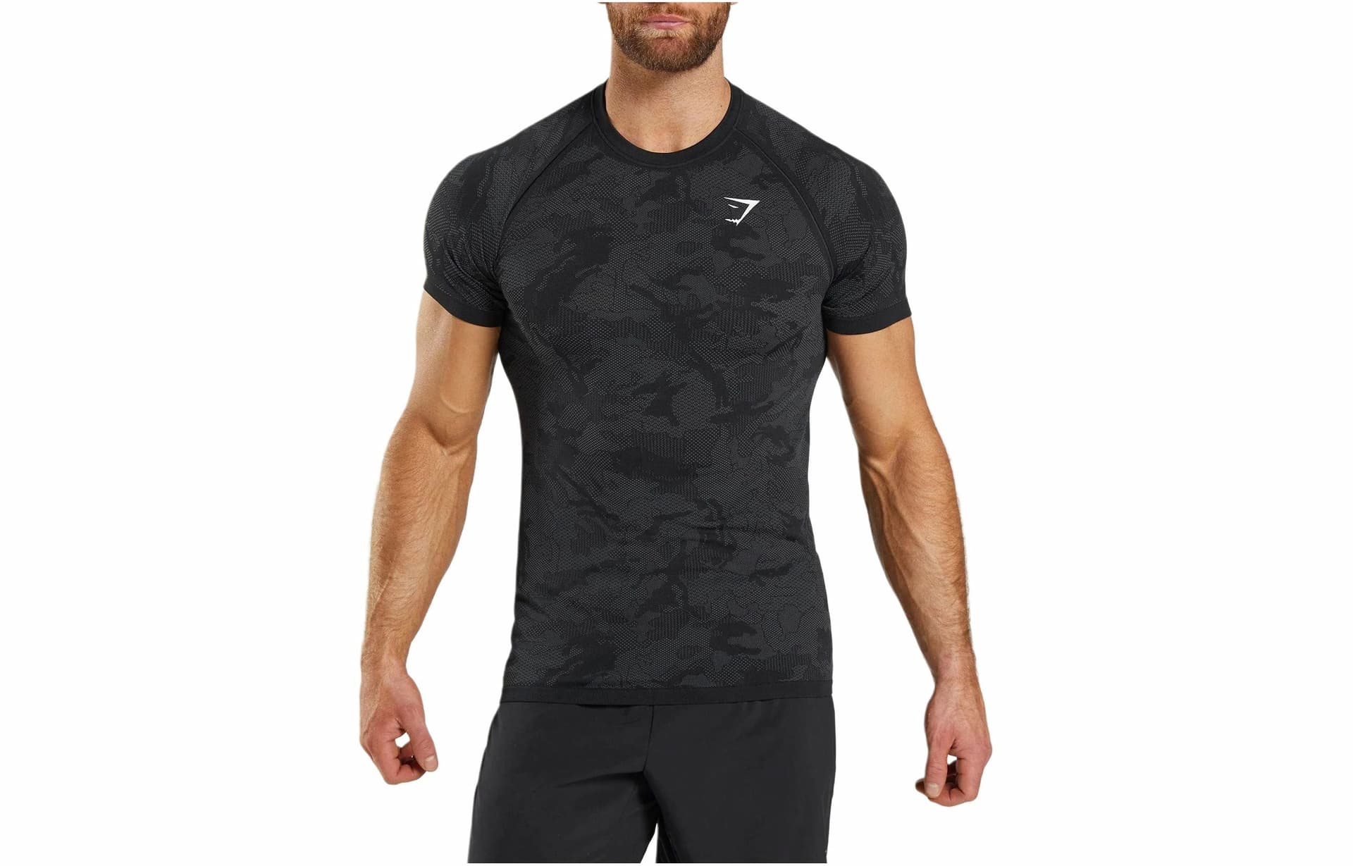 GYMSHARK GEO SEAMLESS Logo T