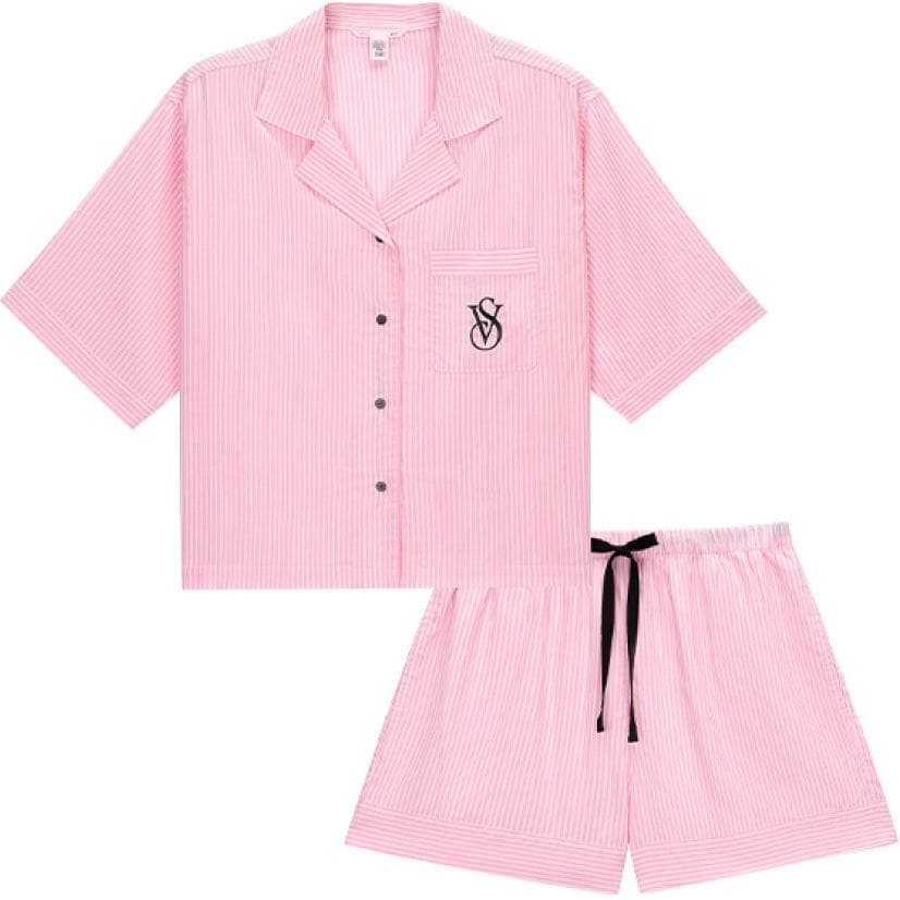 Victoria's Secret/维多利亚的秘密 Victoria's Secret The Mix Pajama Set Pink