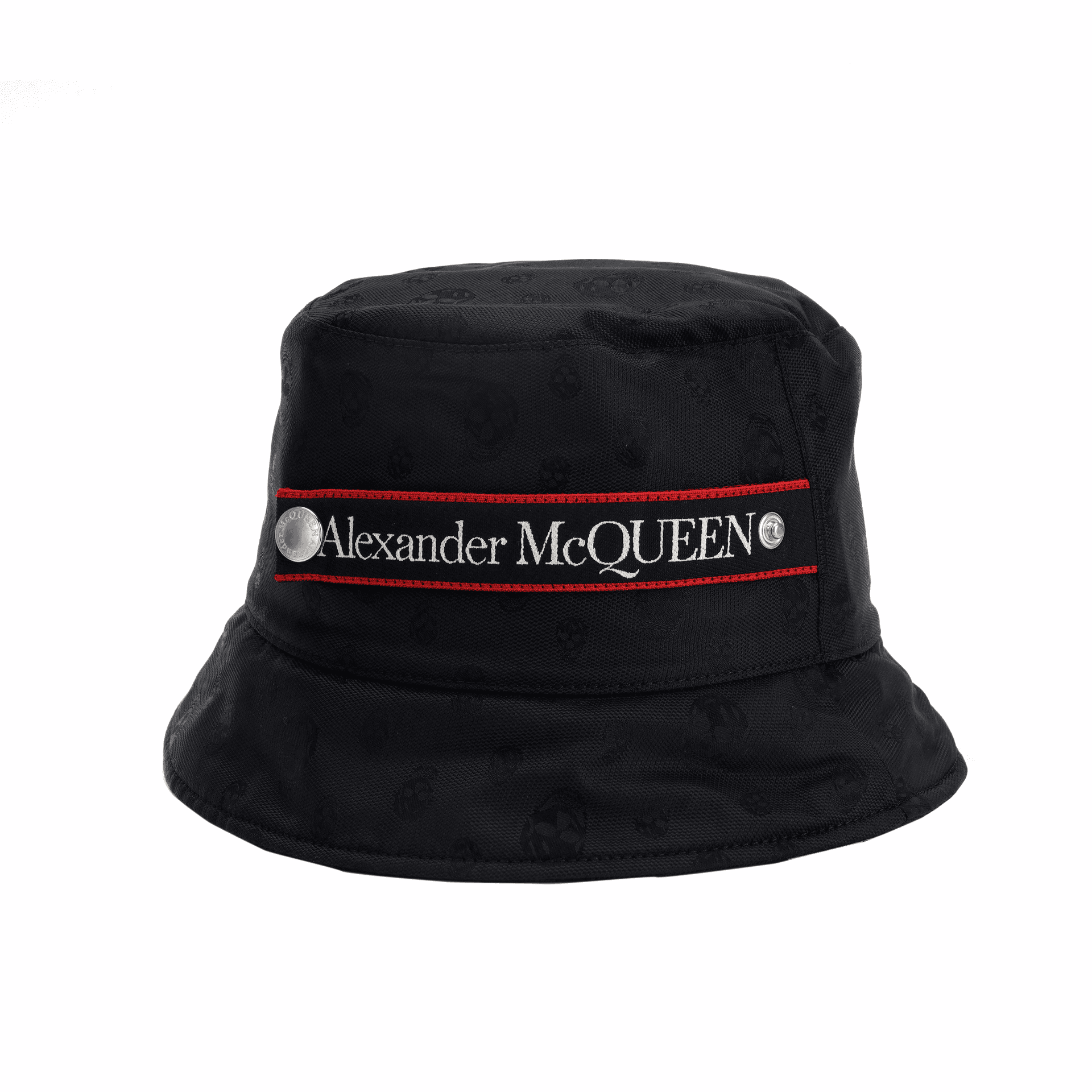 Alexander McQueen Skull Bucket Hat Black