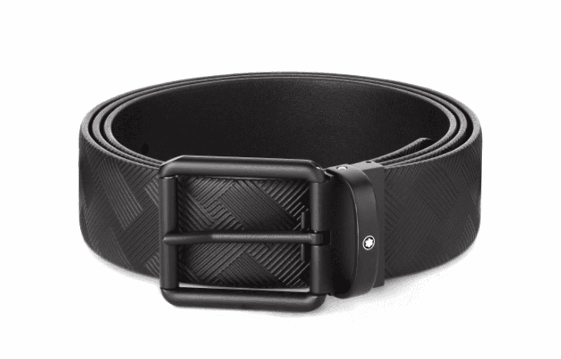 MONTBLANC/万宝龙 Montblanc Classic Belt Black 3.5CM