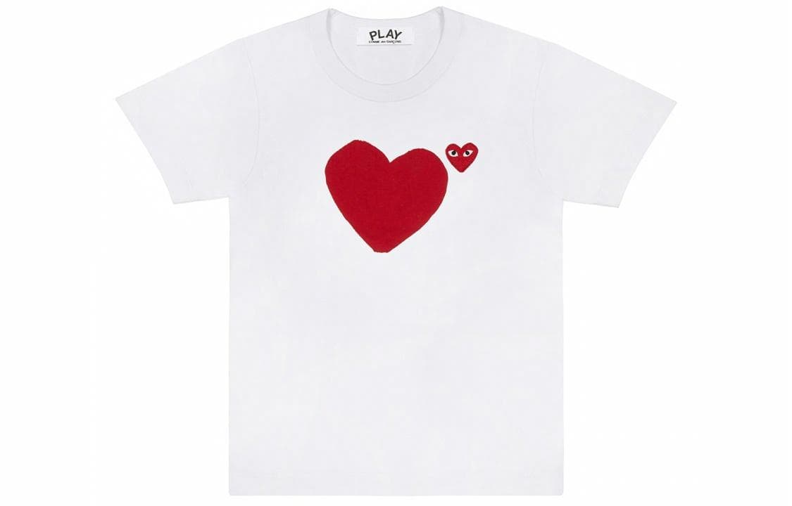 CDG Play T-Shirt White
