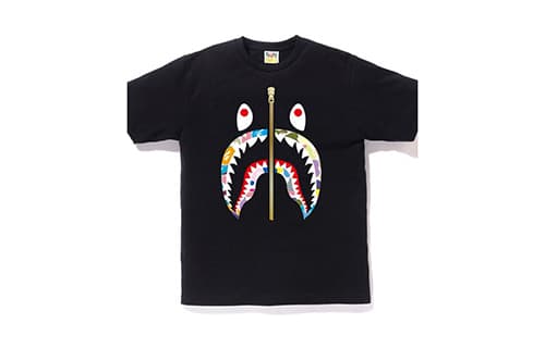 A BATHING APE Shark Series T-Shirt Black