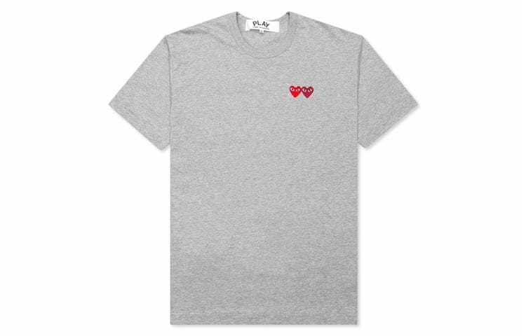 CDG Play Grey T-Shirt