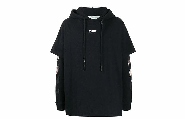 Off-White Religious Print Hoodie