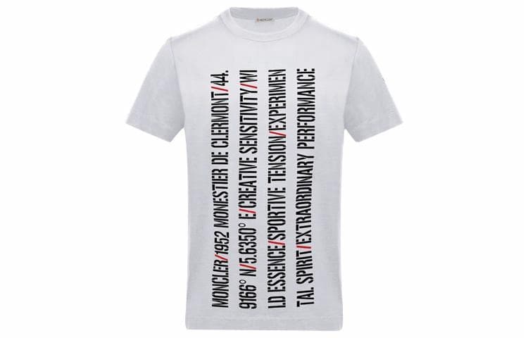Moncler T-Shirt White