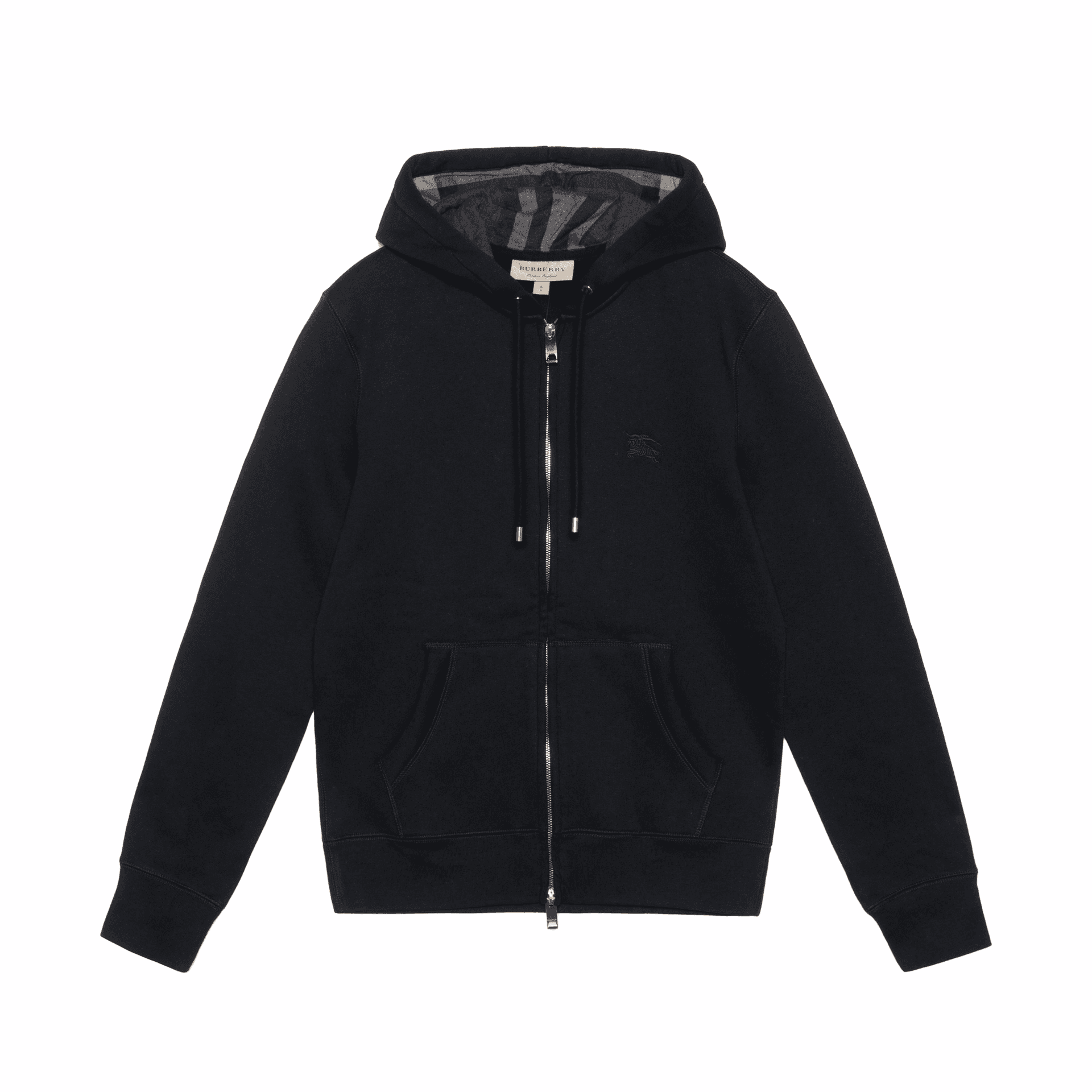 Burberry Logo Zip Hoodie