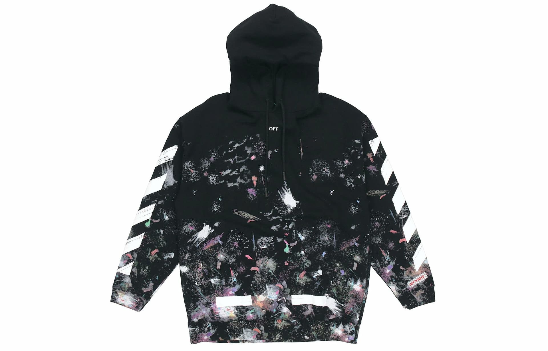 OFF-WHITE Classic Striped Hoodie