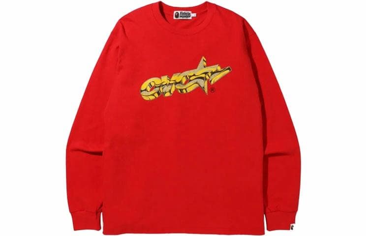 A BATHING APE BAPE x OVO Long Sleeve Tee