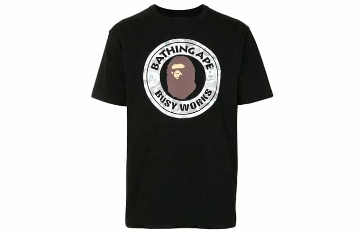 A BATHING APE BAPE Busy World Print T-Shirt