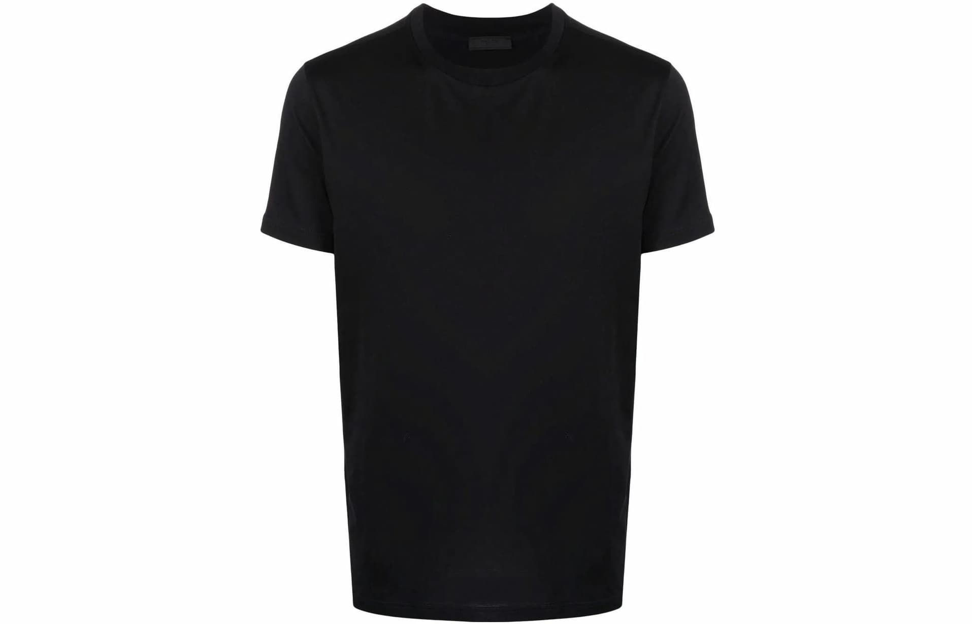 Prada Crew Neck T-Shirt Black