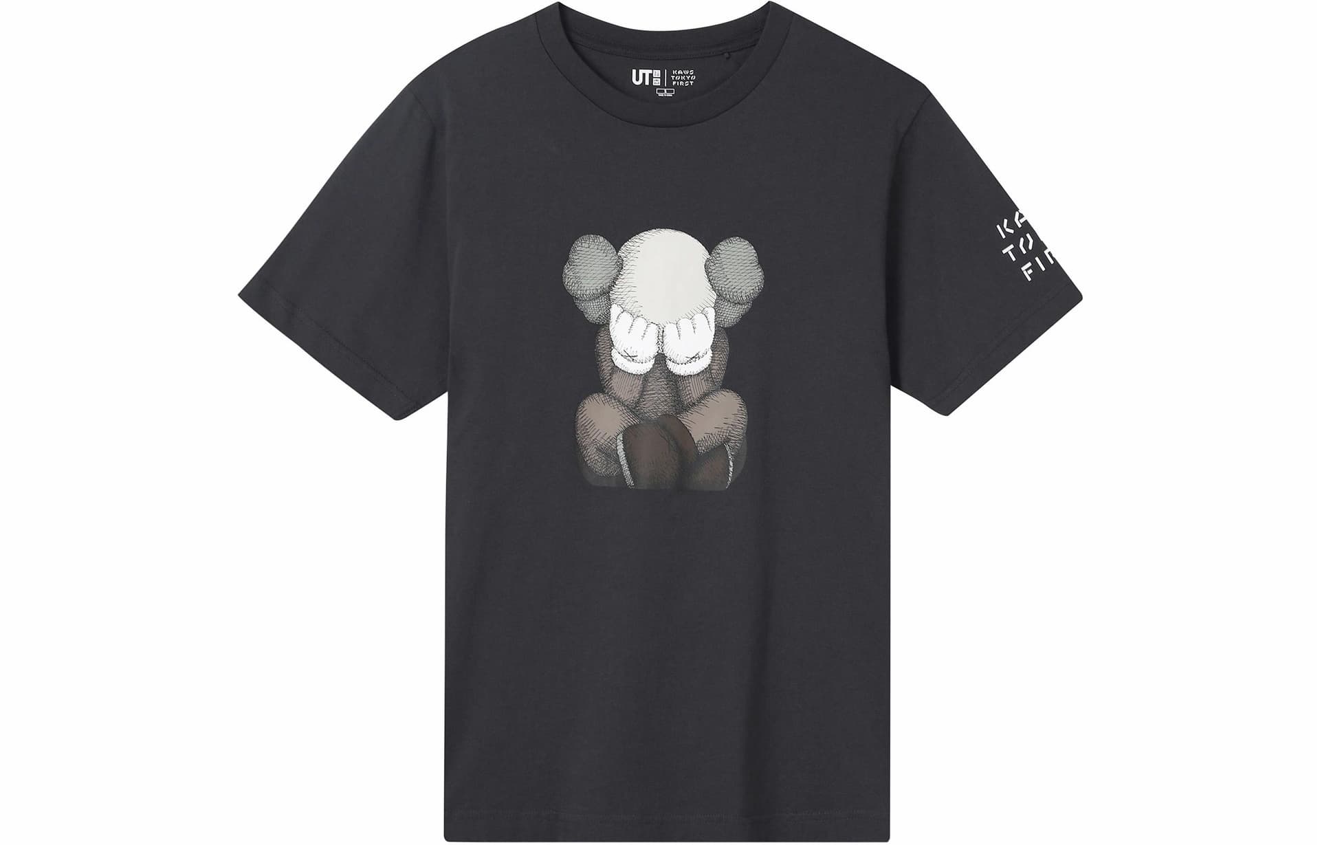 UNIQLO/优衣库 UNIQLO x KAWS Graphic Tee Dark Grey