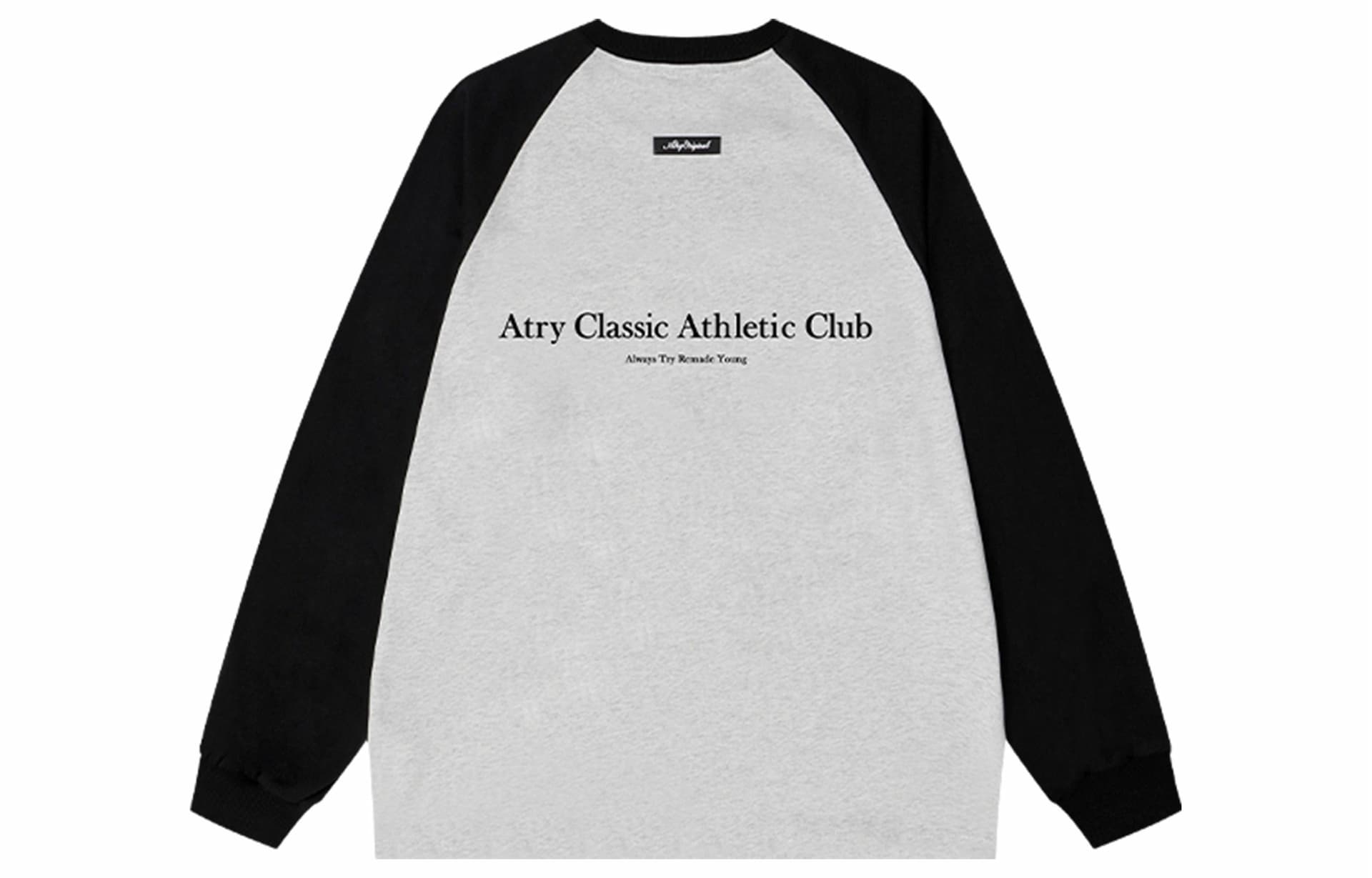 Atry Slogan Series Raglan Long Sleeve Tee