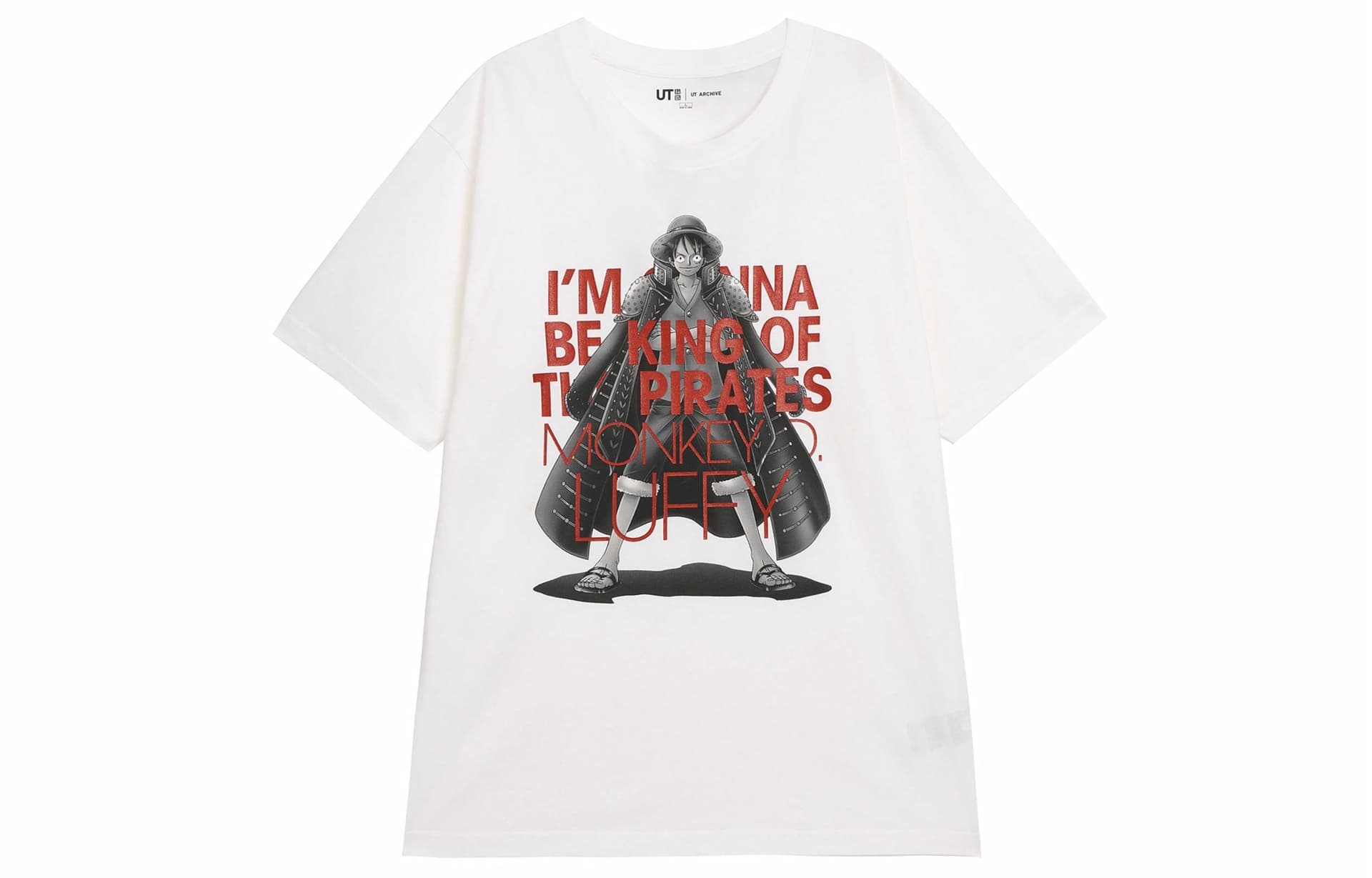 UNIQLO/优衣库 UNIQLO x One Piece SS23 Archive Luffy Graphic Tee