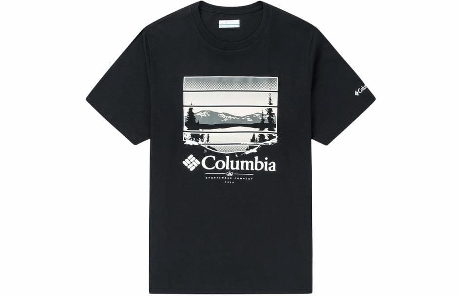 Columbia Logo Print T-Shirt
