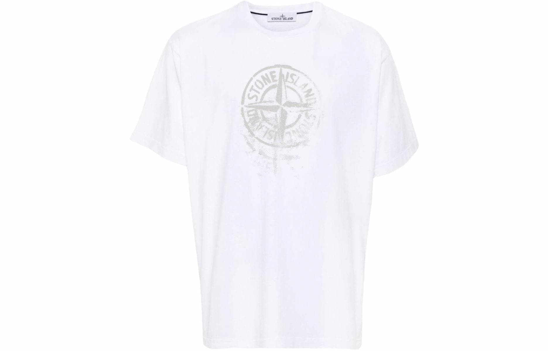 Stone Island Compass Logo T-Shirt SS24 White