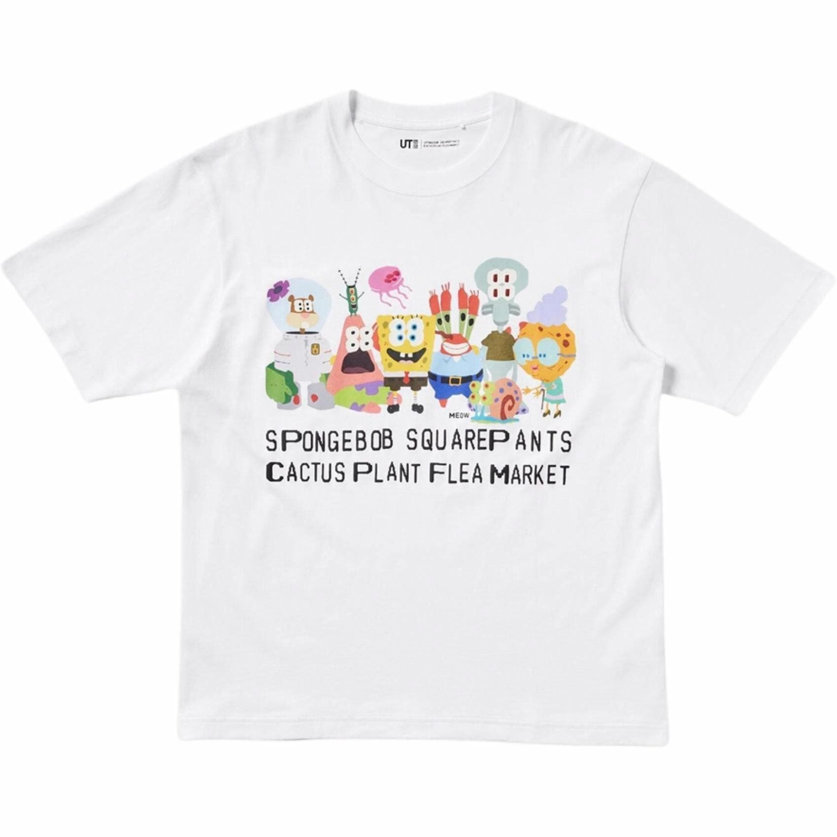 UNIQLO/优衣库 UNIQLO x CPFM x SpongeBob Tee White