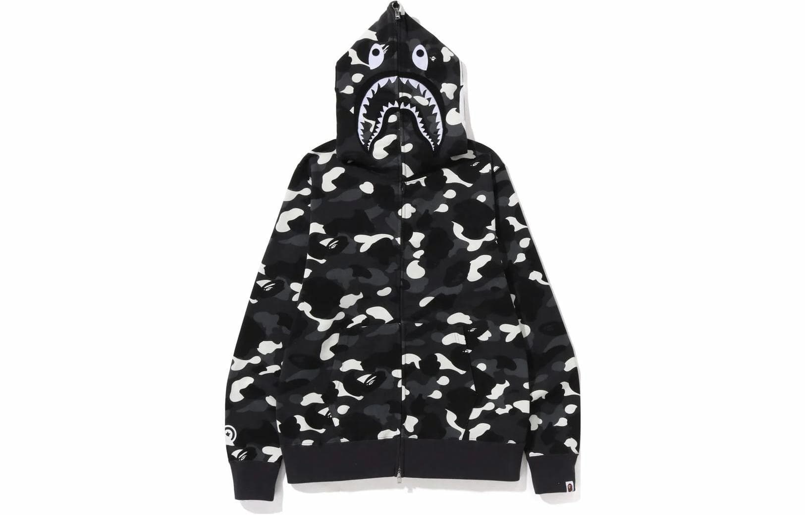 A BATHING APE City Camo Shark Hoodie