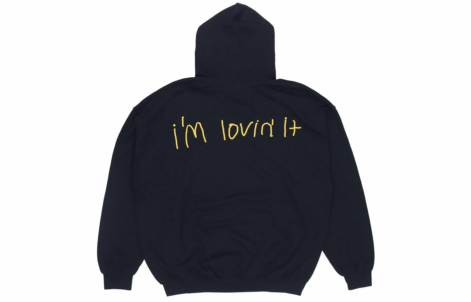 Travis Scott x McDonald's Hoodie Black