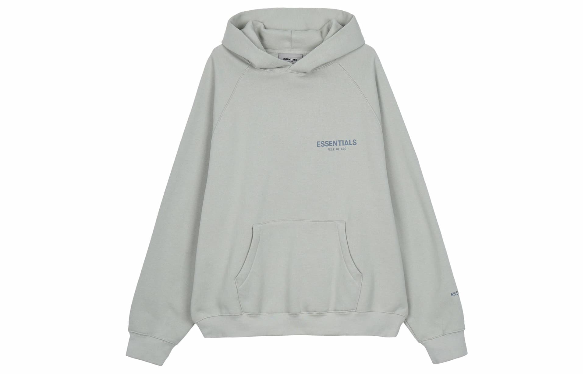 Fear of God Essentials Pullover Hoodie Green Concrete