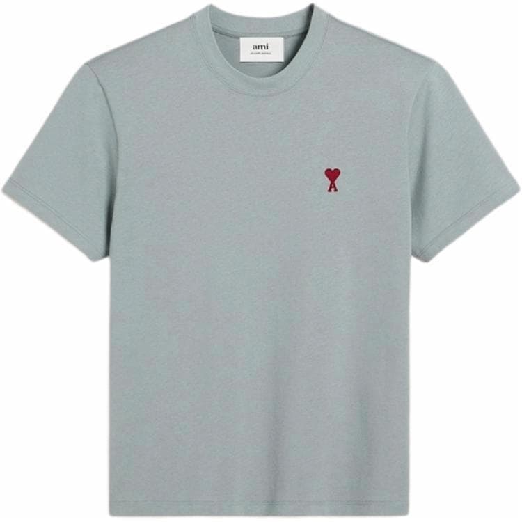 AMIPARIS Embroidered Heart Tee