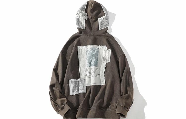 A SQUARE ROOT/A 的平方根 A SQUARE ROOT Hoodie Deep Brown