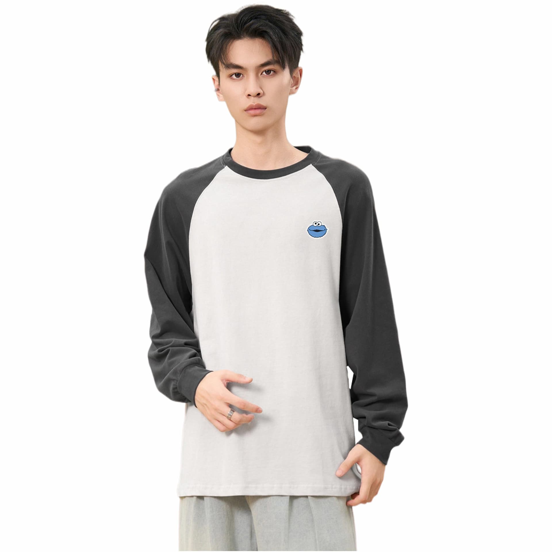 SESAME STREET/芝麻街 SESAME STREET Long Sleeve T-Shirt